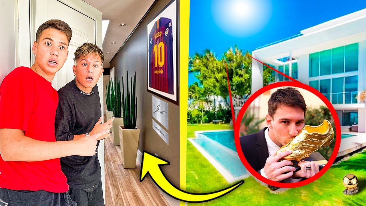 Encuentro Esto En La CASA Donde Vivía MESSI.. *En La GOLDEN HOUSE*