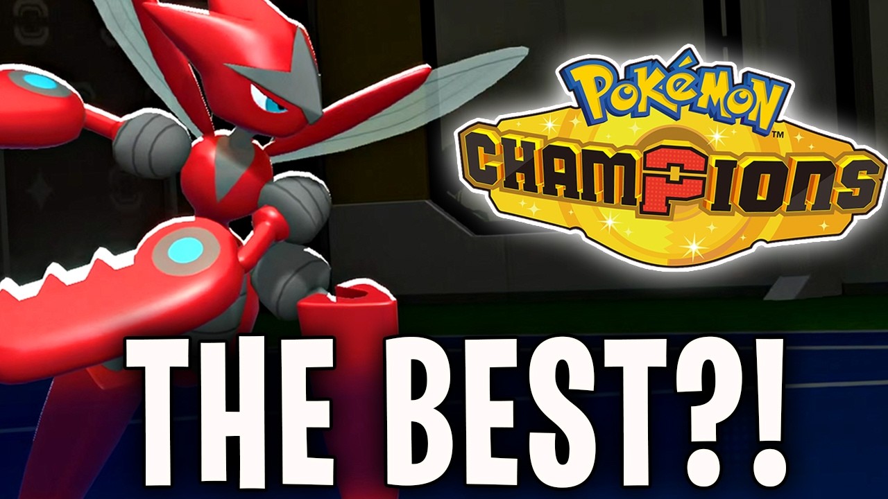 Является ли Мега Сцизор *ЛУЧШИМ* мега-покемоном в Pokemon Champions?!
