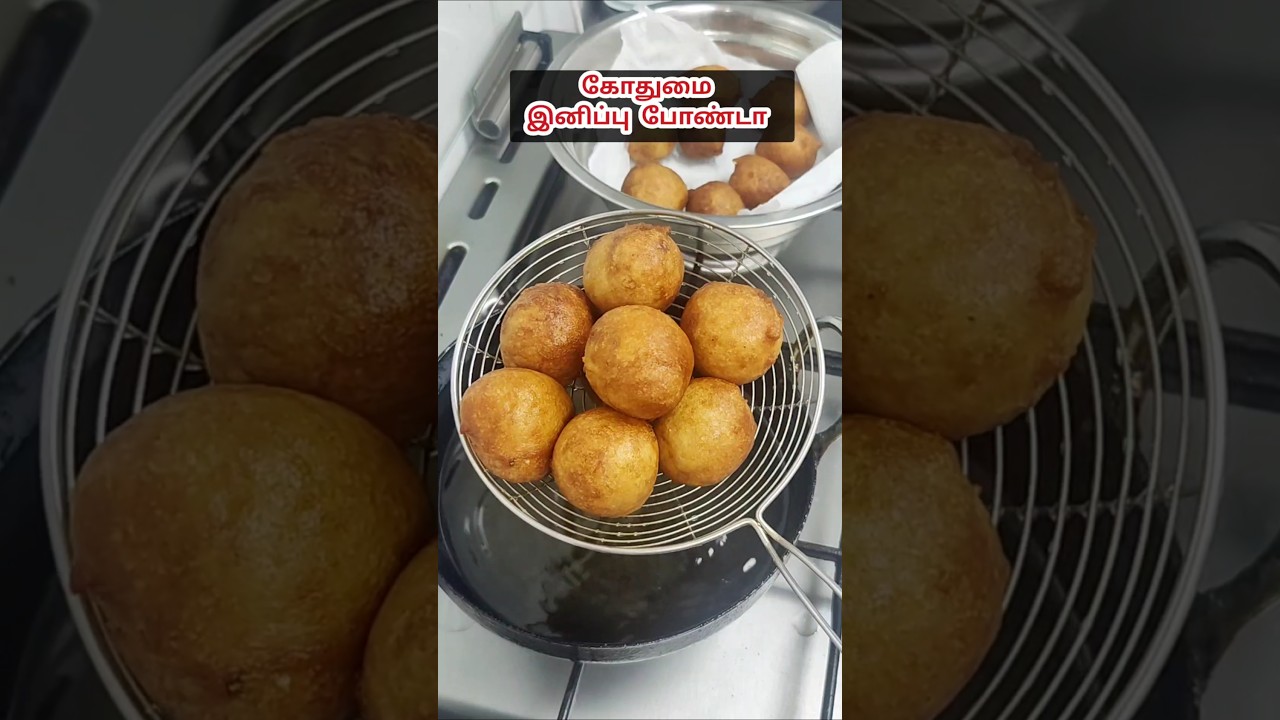 Ifthar vlog/புடுச்சத healthy-ஆவும் சாப்டலாம் l 2 method sweet bonda l kasbena sweet bonda