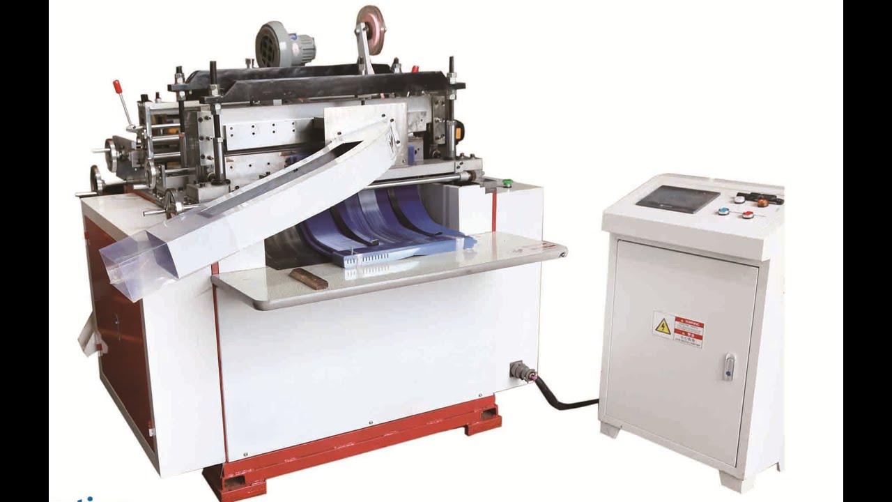 PSC96 automatic PVC PET collar band hot stamping foil printing painting die cutter - CERYS