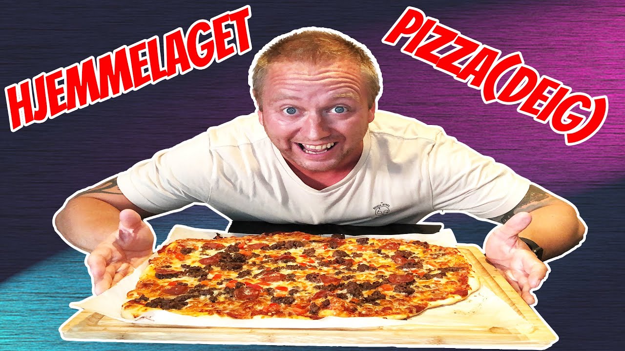 Lager du pizza(deigen) som meg? L&aelig;rer deg kanskje et og annet triks