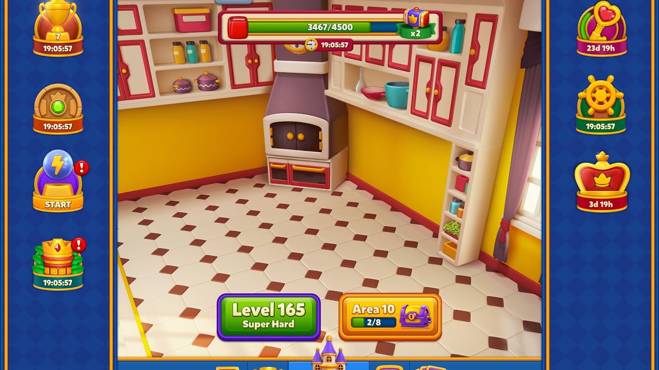 Royal Match Tutorial | Levels 165-175 First Try 