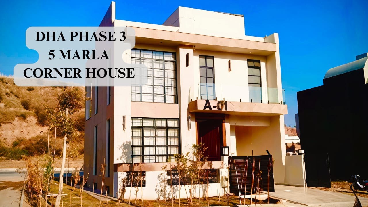 5 Marla Triple Storey Corner House | Ultra-Modern Design | DHA Phase 3 ISB/RWP