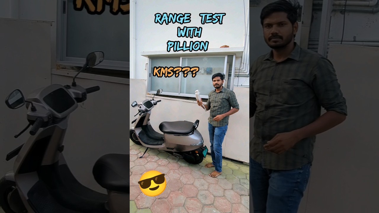 Ola S1 Pro Range Test with Pillion - 100% - 10% Battery - Kms? #ola #ev #battery #shorts #rider