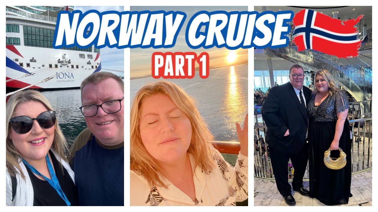 Круиз по норвежским фьордам P&O IONA / День посадки, экскурсия в каюте, день в море и праздничный...