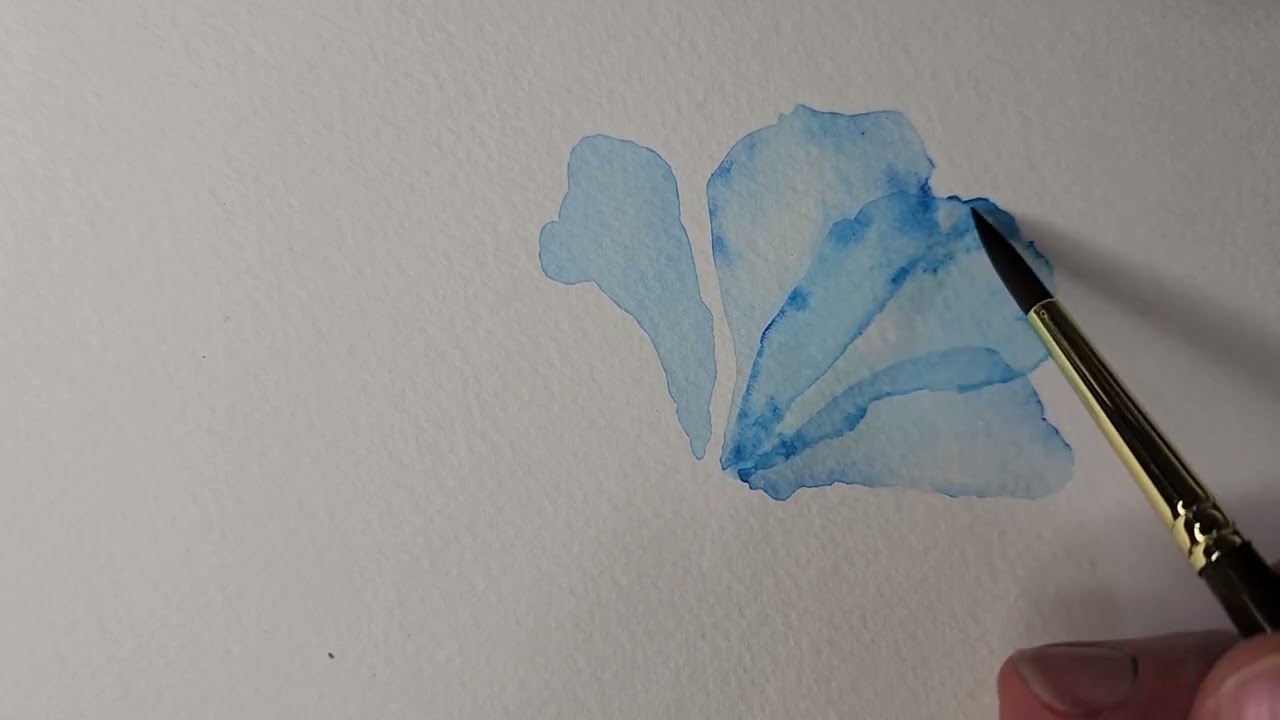 Watercolor flower