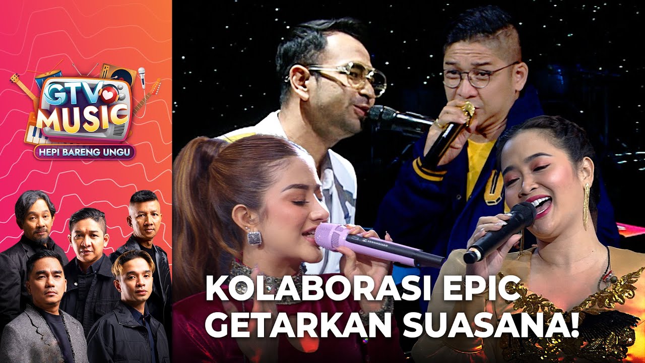 Pasha Ungu x Raffi x Vega x Ghea - Cinta Dalam Hati | GTV LOVE MUSIC HEPI BARENG UNGU
