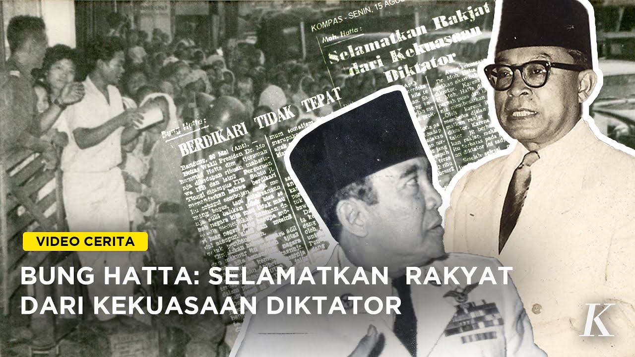 Kritik Keras Bung Hatta untuk Pemerintahan Soekarno