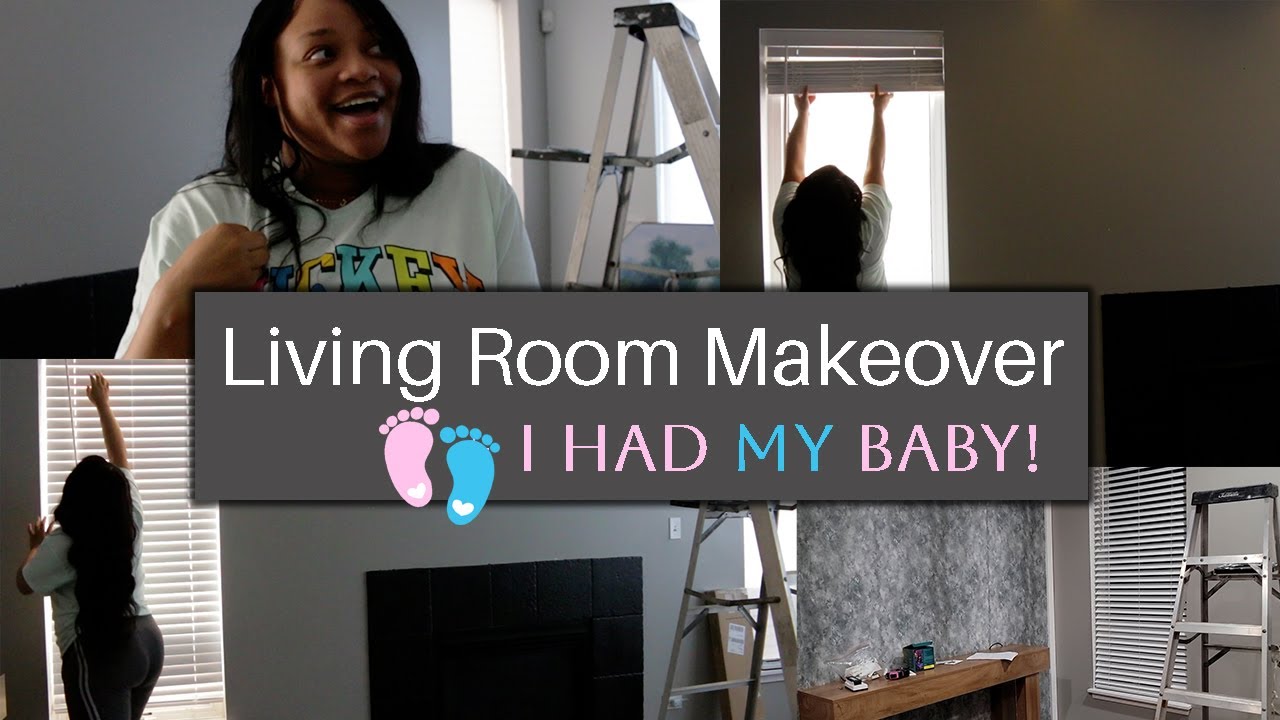 DIY & No Longer Pregnant... | Living Room Progress | Part 2