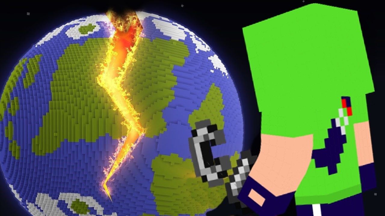 CONSEGUI MEU PRÓPRIO PLANETA NO MINECRAFT!!