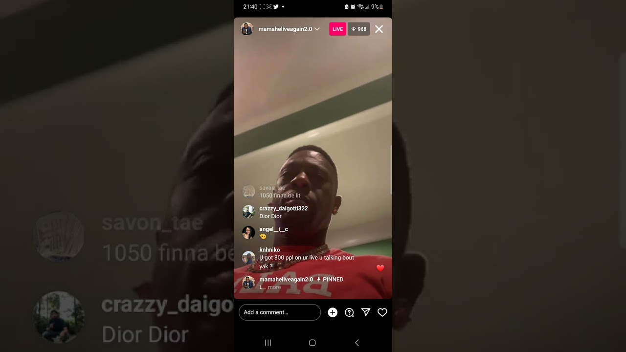 Boosie Counting A Million CASH