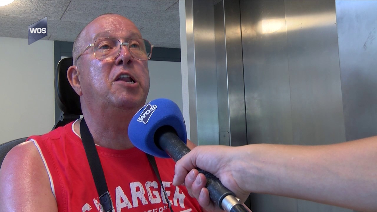 Problemen met de lift in 's-Gravenzande