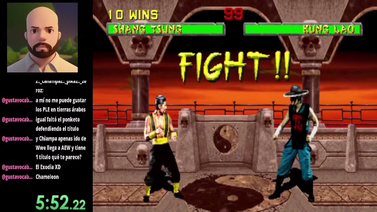 Speedrun Mortal Kombat 2: 08:29 Shang Tsung