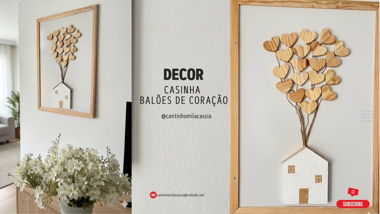 Transforme sua Decoração com Afeto! ✨#artesanato #viral #DecoraçãoAfetiva