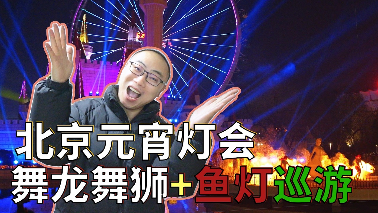 大琪逛北京元宵灯会vlog｜揭秘中国元宵赏花灯起源｜唐宋鼎盛的背后，竟是因为“吃饱了没事干”