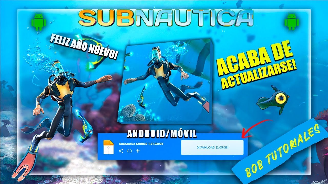 SUBNAUTICA MOBILE FOR ANDROID 2026 - IT'S UPDATED ON YOUR PHONE AND MUCH MORE OPTIMIZED [REVIEW]