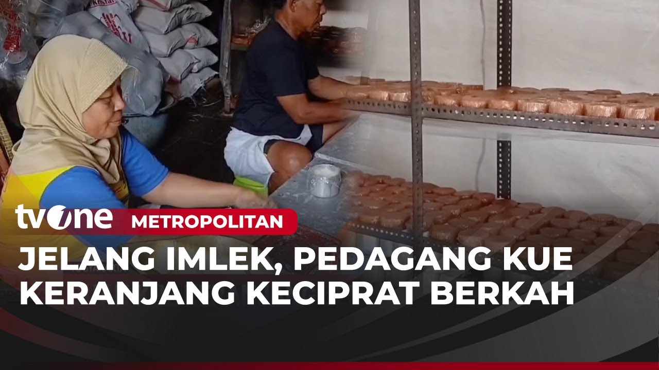 Pedagang Kue Keranjang Banjir Pesanan Jelang Imlek | Metropolitan