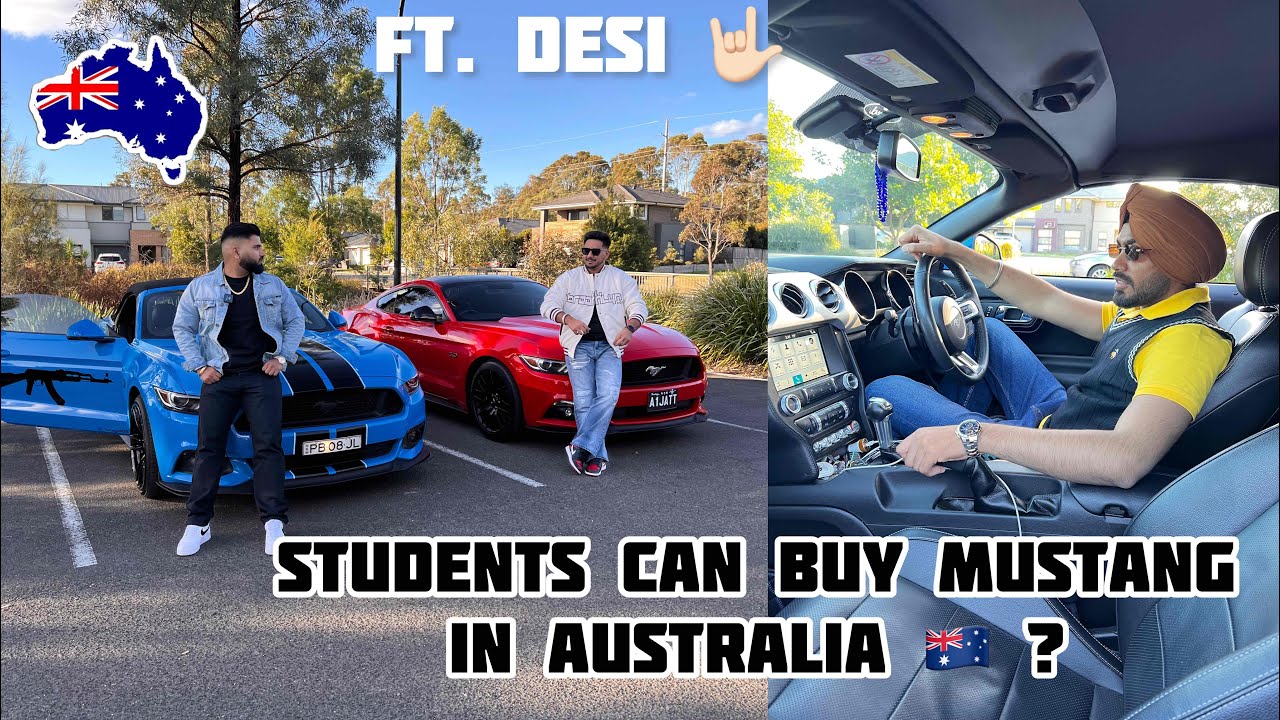 Can students buy mustang GT In australia | punjabi In australia
