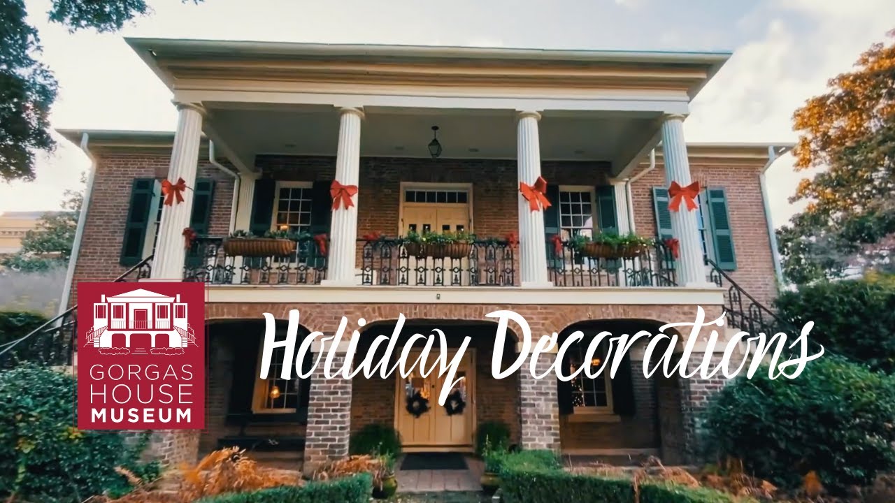 The Gorgas House Museum: Holiday Decorations 2020