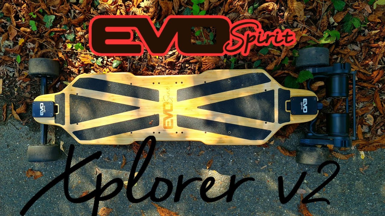 Evospirit's Xplorer v2 - the French 2in1 electric skateboard! 
