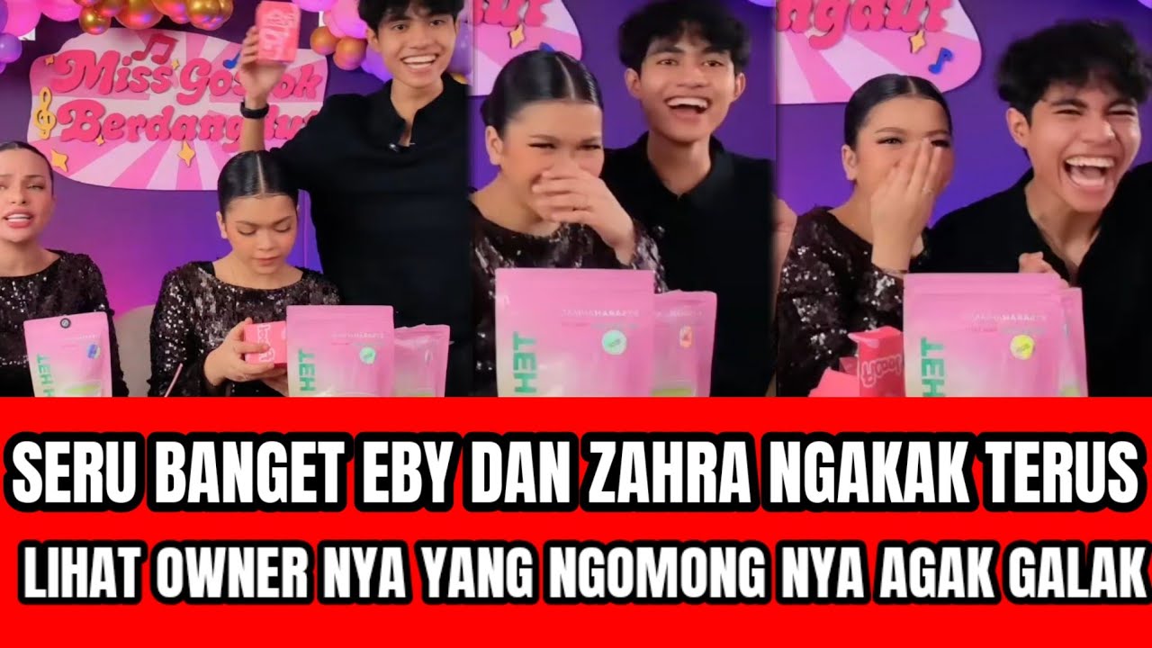 ZAHBY SELALU NGAKAK TERUS LIHAT OWNER NYA YANG MODE GALAK DAN MARAH MARAH