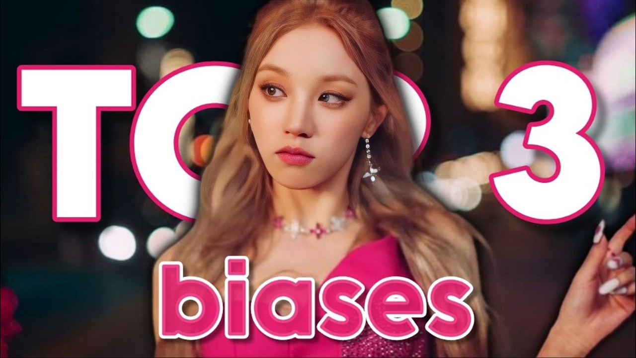 my top 3 biases in each girl group