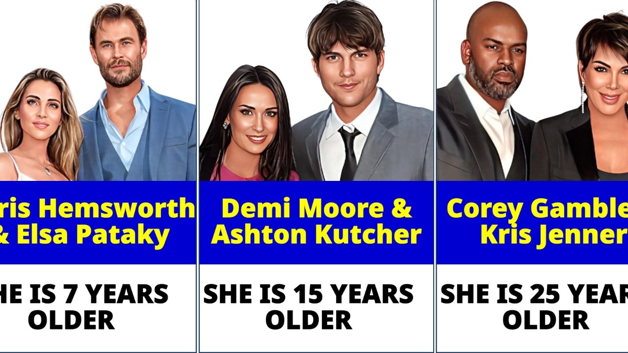 Male Celebrities Who Married Older Women