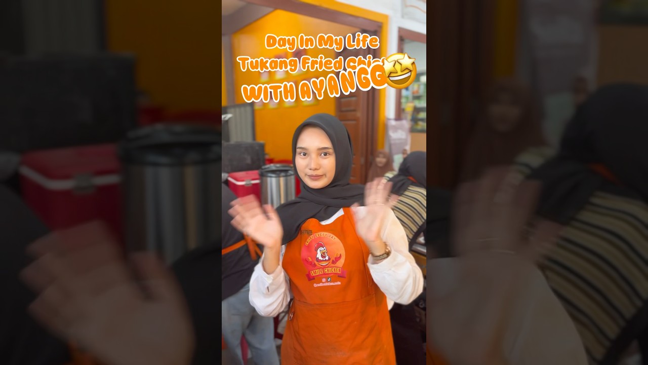 day in my life hari pertama jualan lele crispy bareng ayangg🤩 