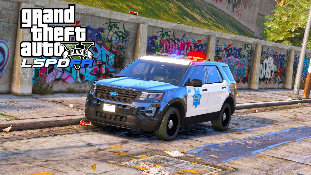 PARO a un PEATÓN por SALTARSE EL SEMAFORO  | -  (LSPDFR #1090)