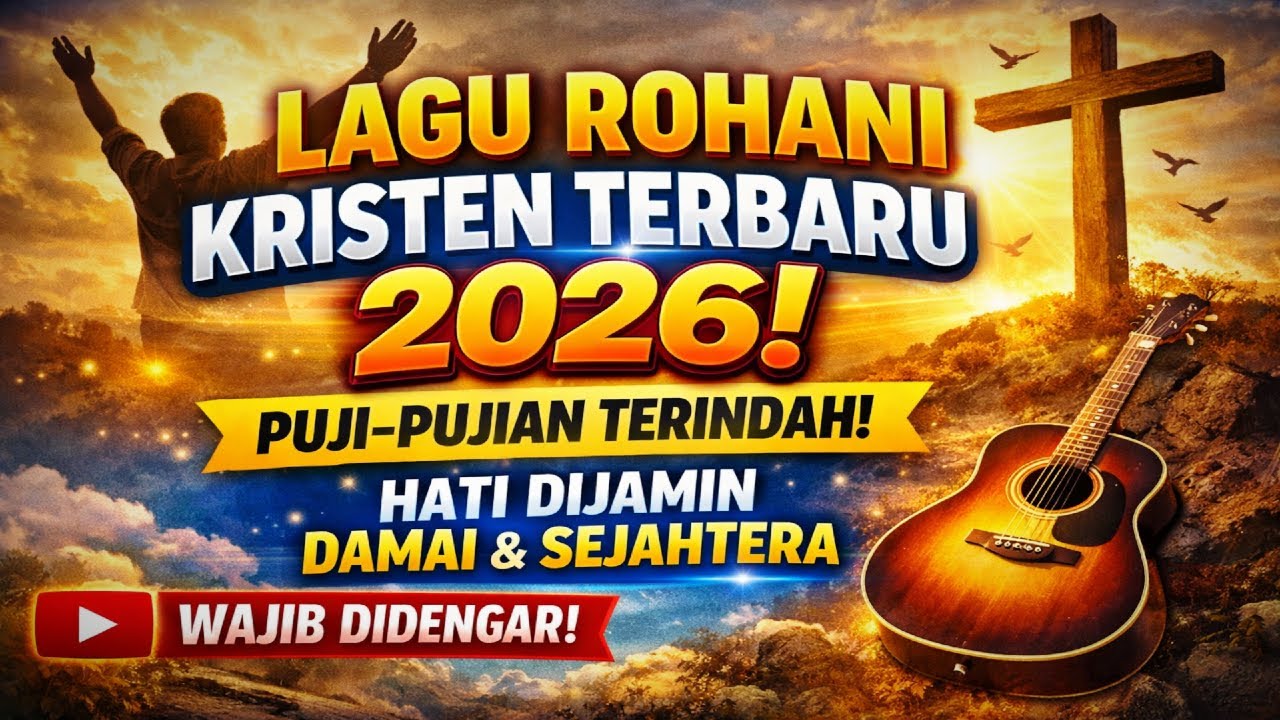 Lagu Rohani Paling Menyentuh 2026 – Tuhan Dekat Saat Kamu Menangis