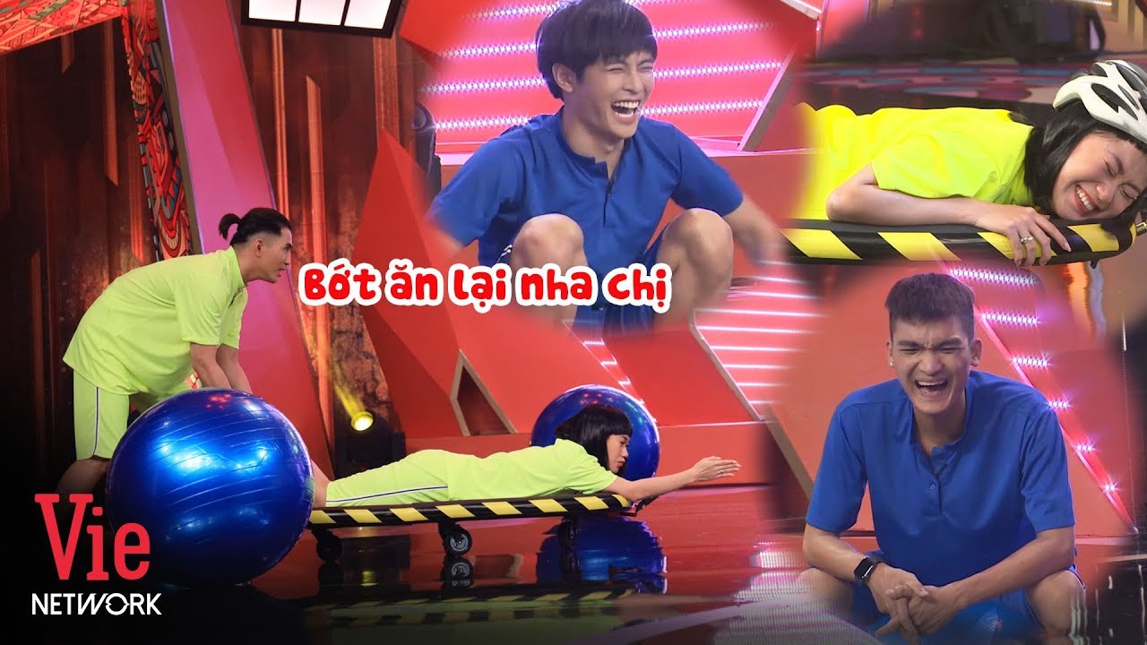 Đẩy Lâm Vỹ Dạ không nổi, Will cà khịa đàn chị: "Bớt ăn lại chị ơi" | Kỳ Tài Thách Đấu