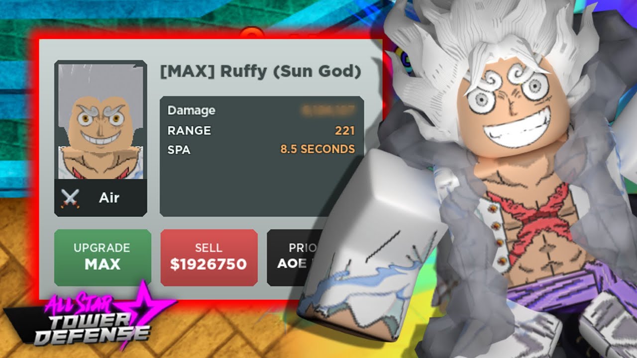 Gear 5 Luffy 7 Star is HERE! INSANELY BUSTED AOE! Showcase / Trailer! | ASTD Update