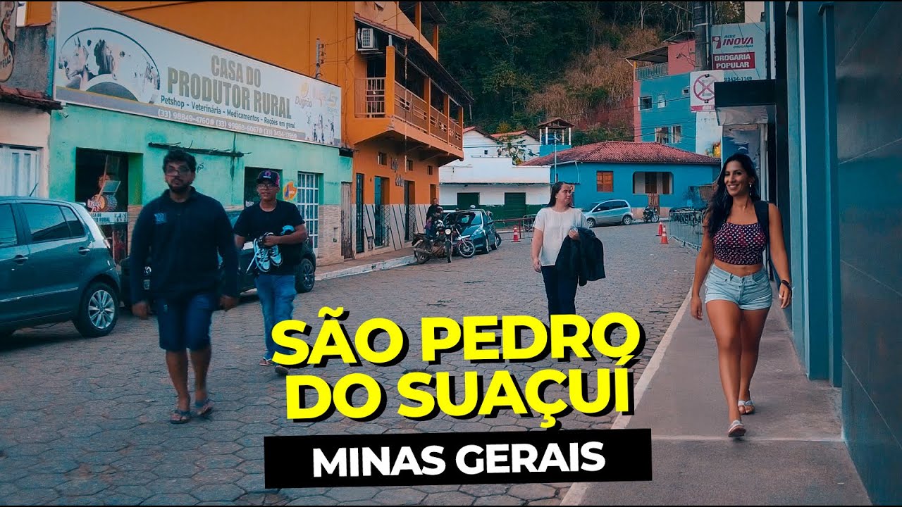 SÃO PEDRO DO SUAÇUÍ | VALE DO RIO DOCE | MINAS GERAIS | NA RUA 4K