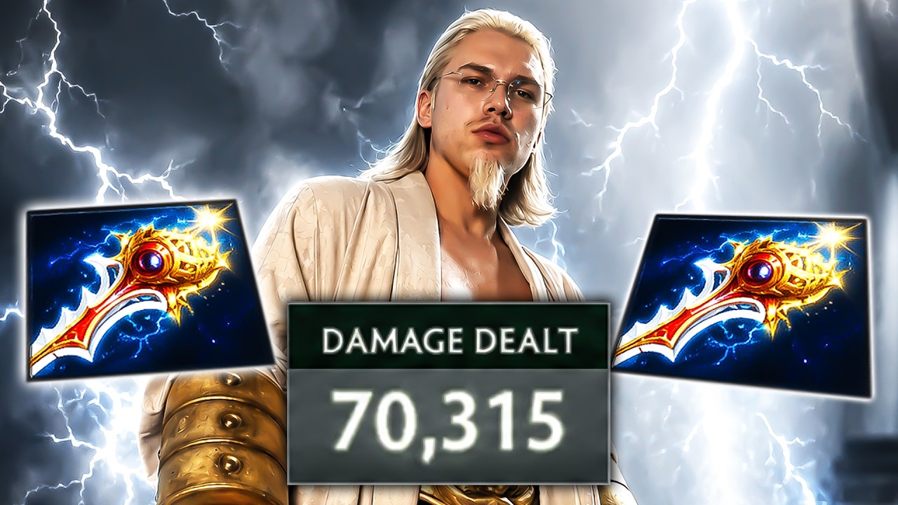 When Topson goes ALL OUT on his ZEUS MID!⚡