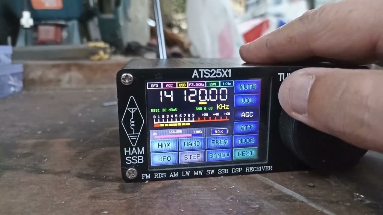 Ремонт и обзор приёмника ATS25X1