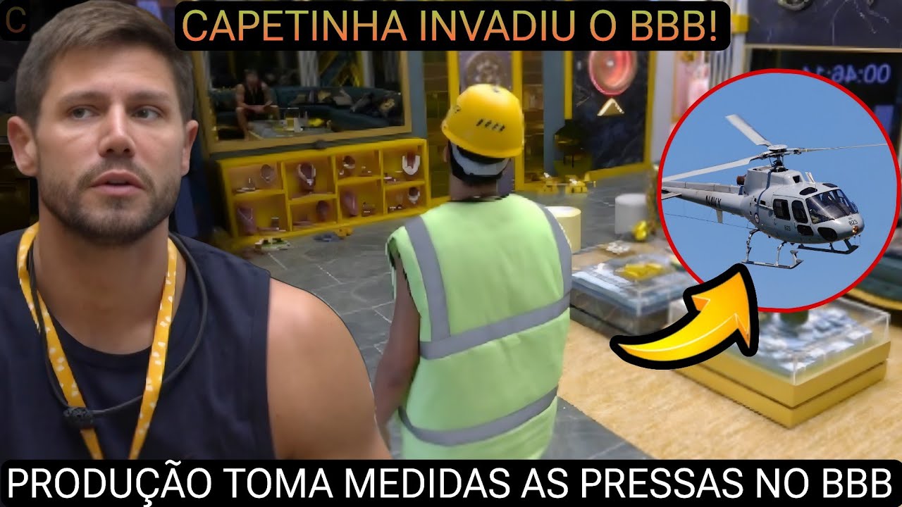 BBB 26: 🚨INVAS&Atilde;O NO BBB! EDILSON INVADI PROJAC COM HELIC&Oacute;PTERO PARA PASSAR INFORMA&Ccedil;&Otilde;ES &Aacute; COWBOY