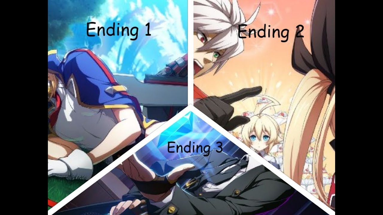 Blazblue Cross Tag Battle (Blazblue Episode All 3 Endings)