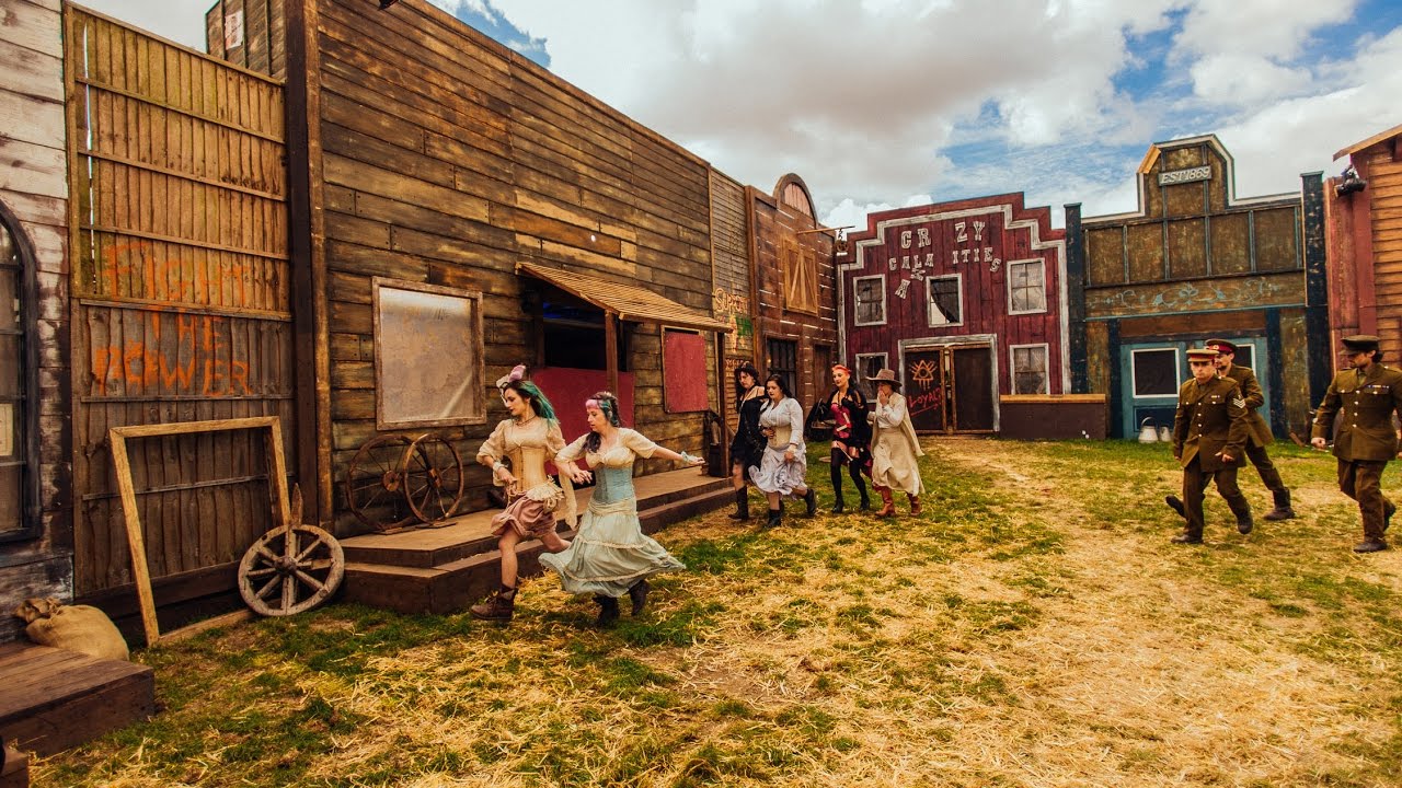 BOOMTOWN: Behind the barricades of the immersive theatrical world at Boomtown Fair.