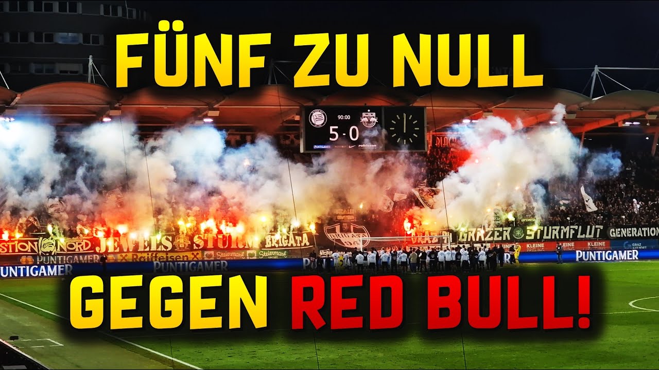 FÜNF ZU NULL gegen RED BULL! | SK Sturm Graz – Red Bull Salzburg 5:0 – 06.10.2024, Bundesliga 24/25