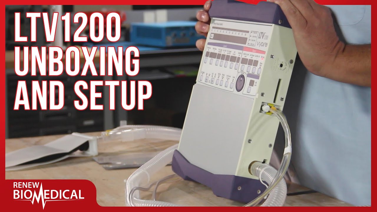Vyaire LTV 1200: Unboxing, Overview, and Setup