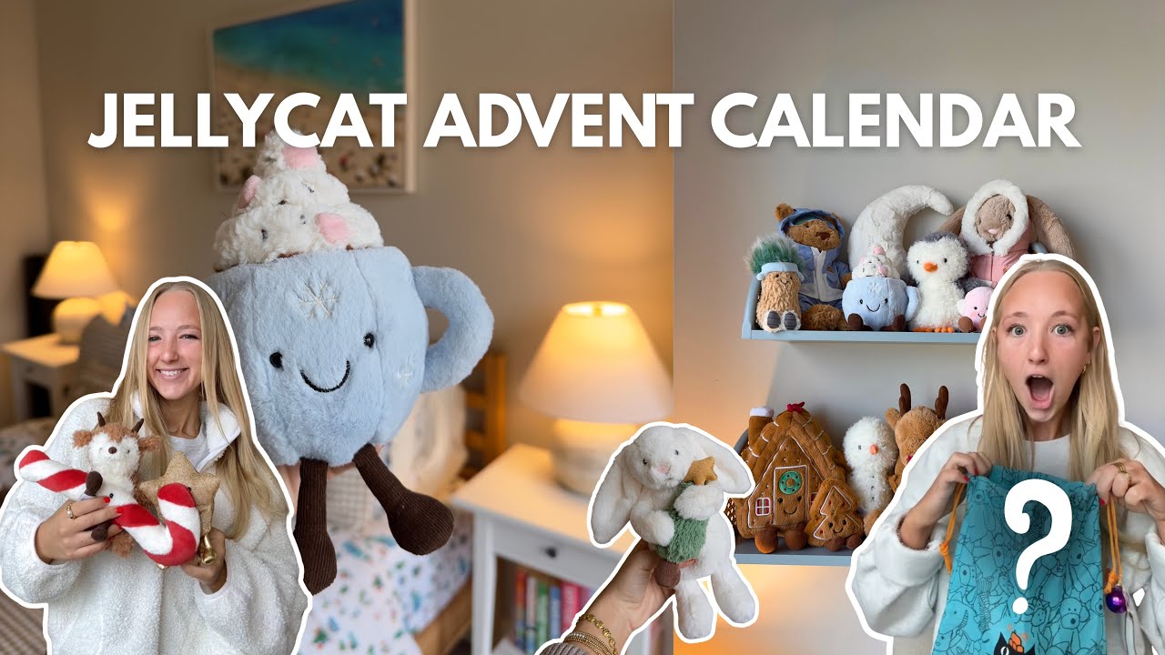 КАЛЕНДАРЬ JELLYCAT ADVENT 🎄💌