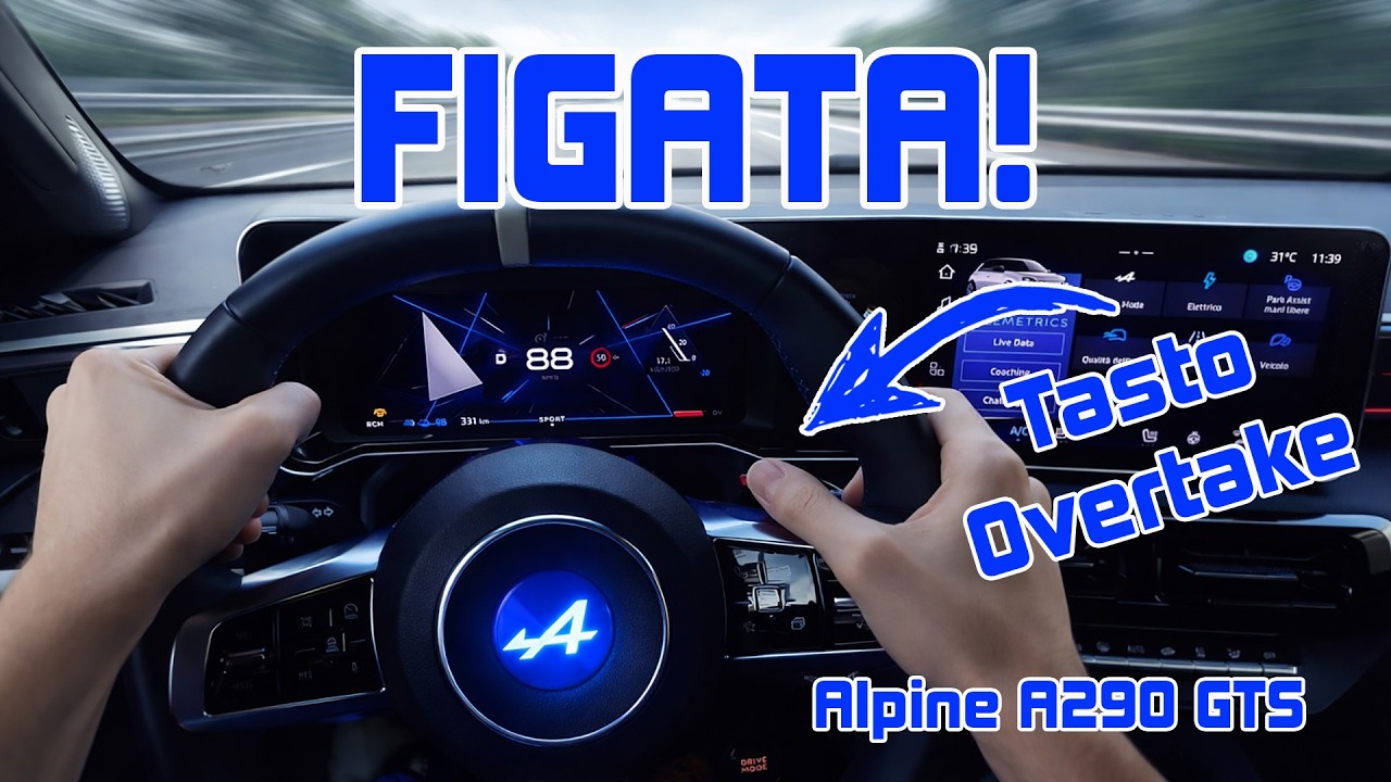 La Alpine A290 GTS è una figata! (tasto Boost consumato)