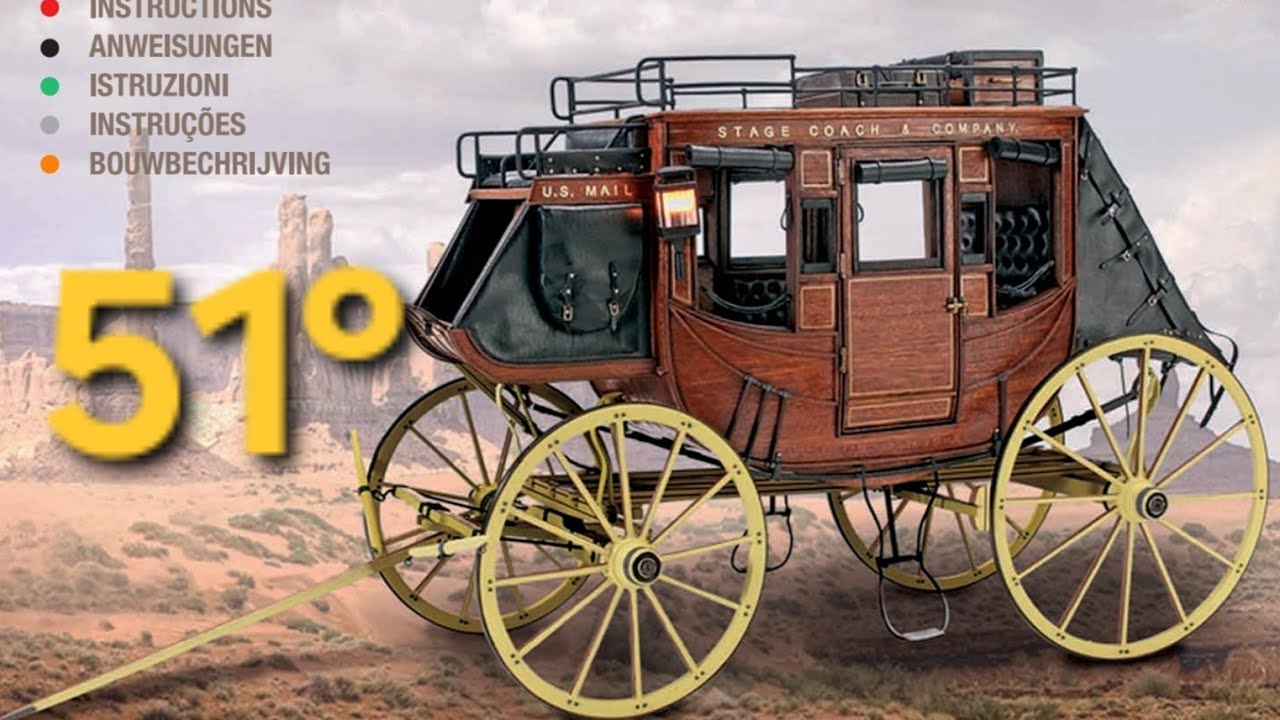 Artesiana Latina Stagecoach 1848                 Build carriage structure.   Step by step.