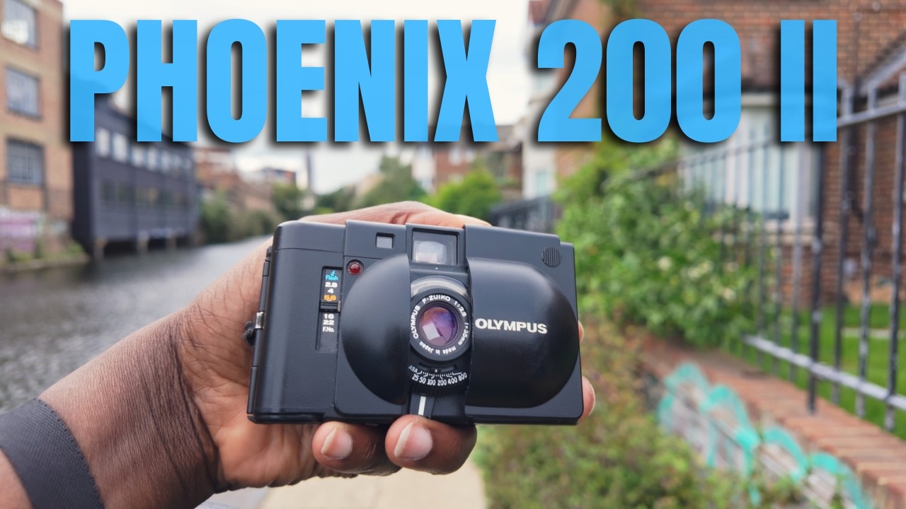 Harman Phoenix 200 II - Street Photography with Olympus XA