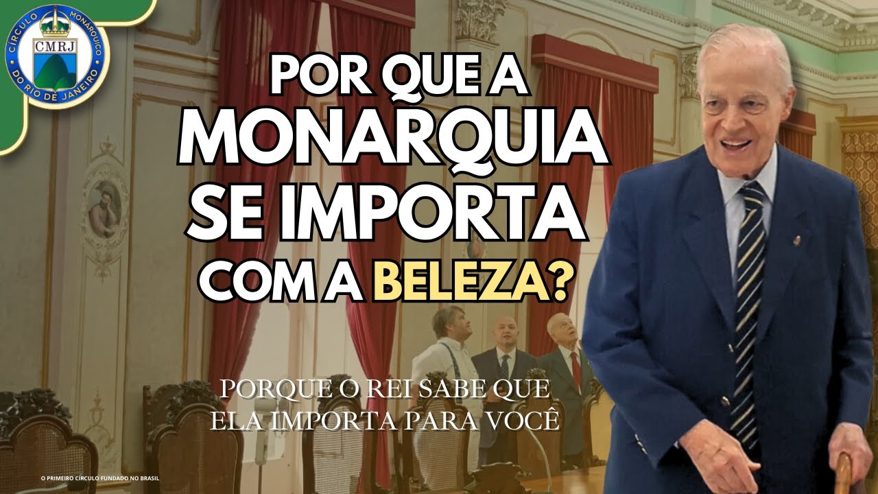 Por que a Beleza Importa? O IMPERADOR admira o Salão Nobre da SANTA CASA da MISERICÓRDIA