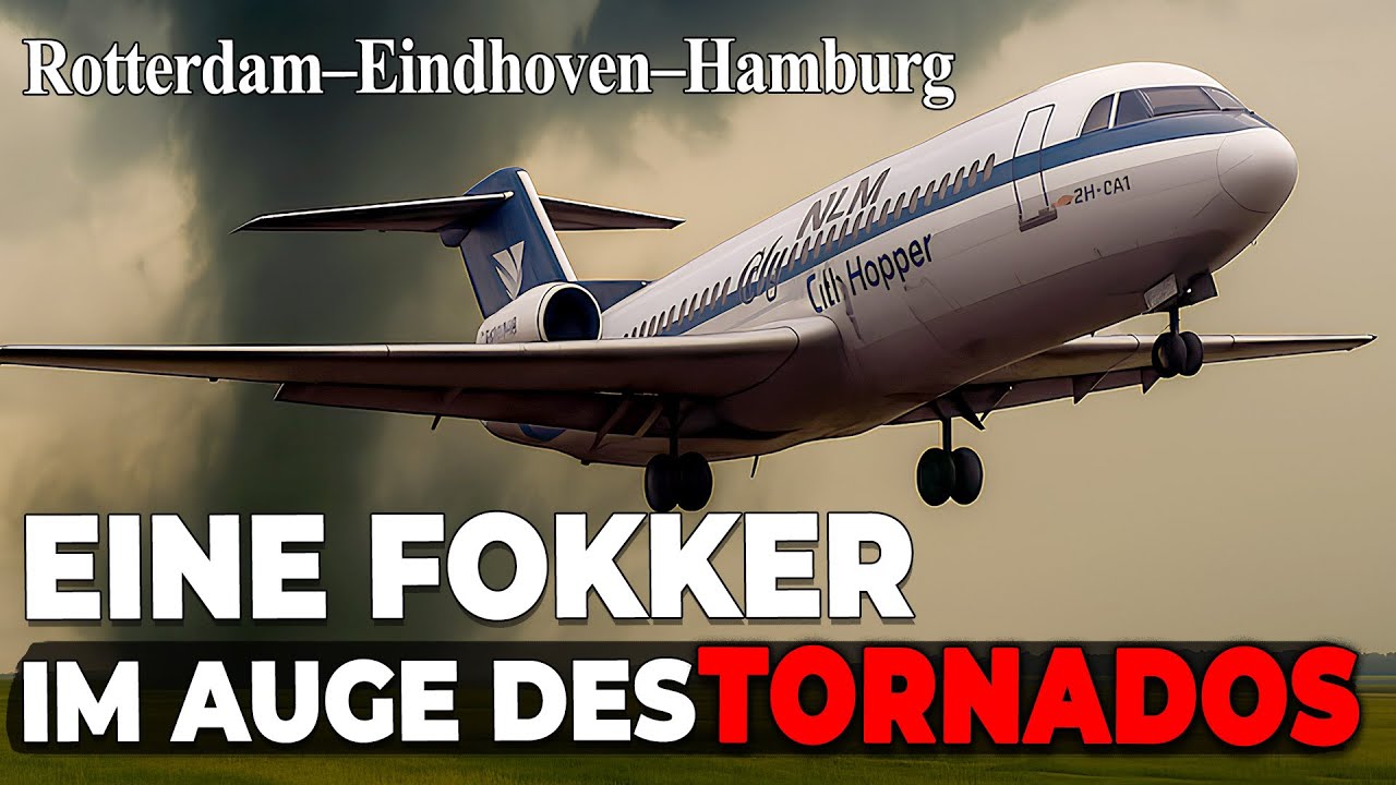 Durch die Wolken ins Auge des Tornados – Rotterdam–Eindhoven–Hamburg | NLM CityHopper Flug 431