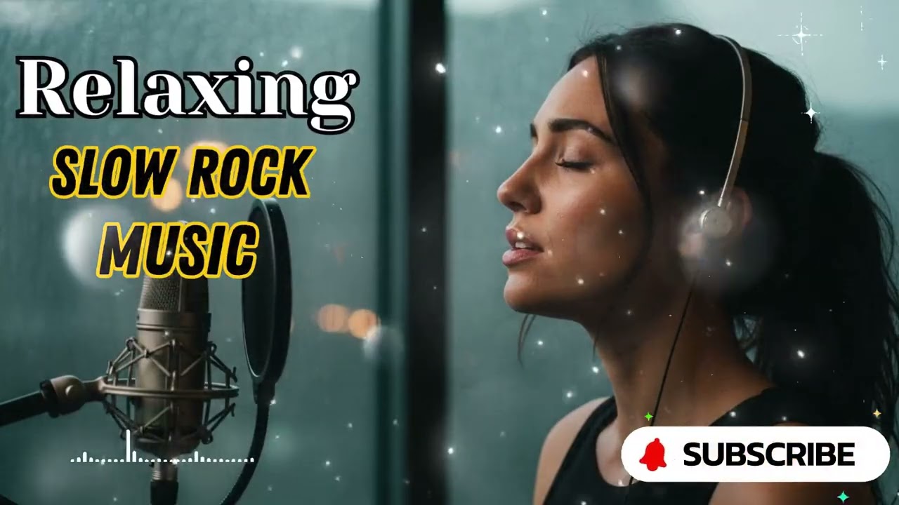 Slow Rock Quiet Night Flow 🎸 | Relaxing Soft Rock Music