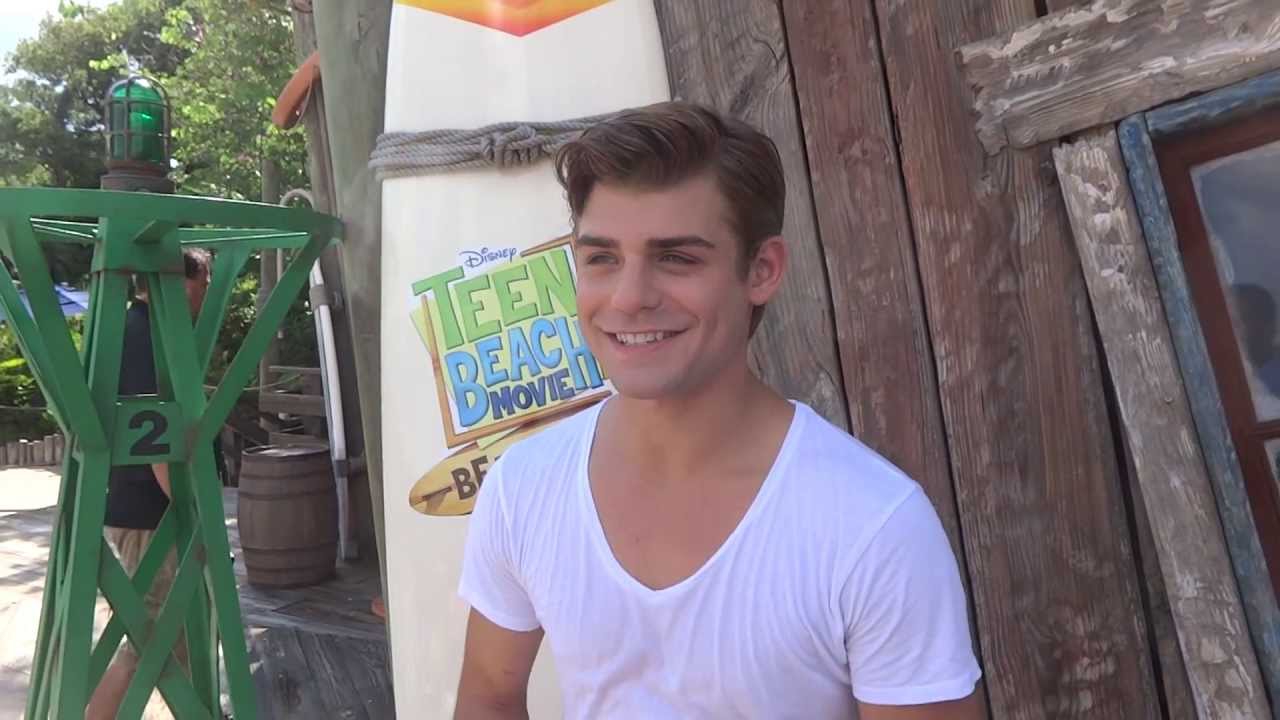 Garrett Clayton (Tanner) of Teen Beach Movie at Typhoon Lagoon