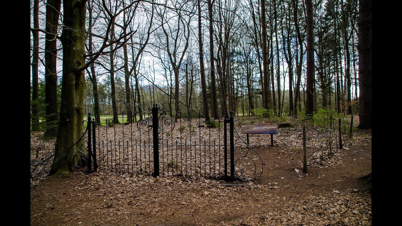 Het graf van de  familie Kok in het Blauwe Bos bij Haulerwijk