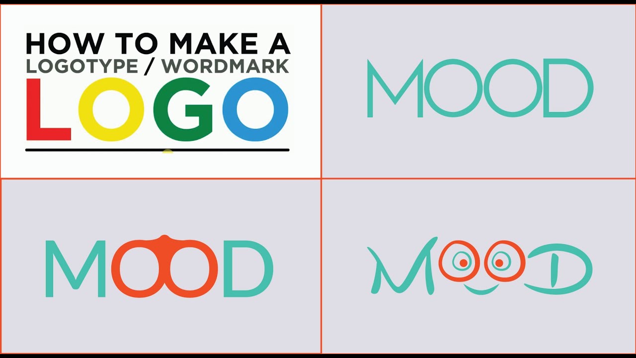 How to Create Wordmark/Logotype Logo /by be skilled